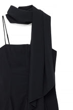 Robe Chiffon Scarf Mini - Noir