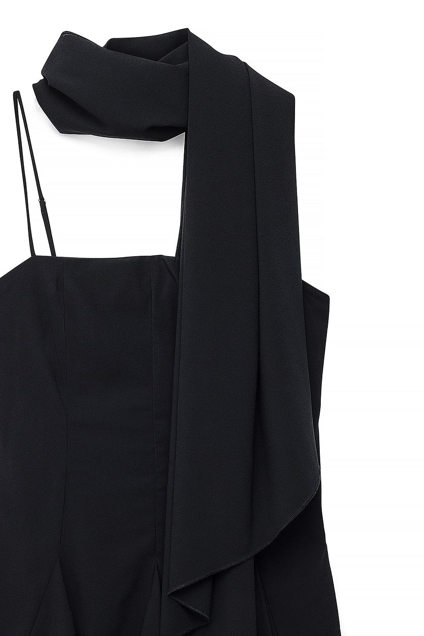 Robe Chiffon Scarf Mini - Noir