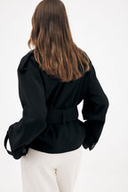 Trench Soft Belted - Nero