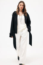 Trench Soft Belted - Nero