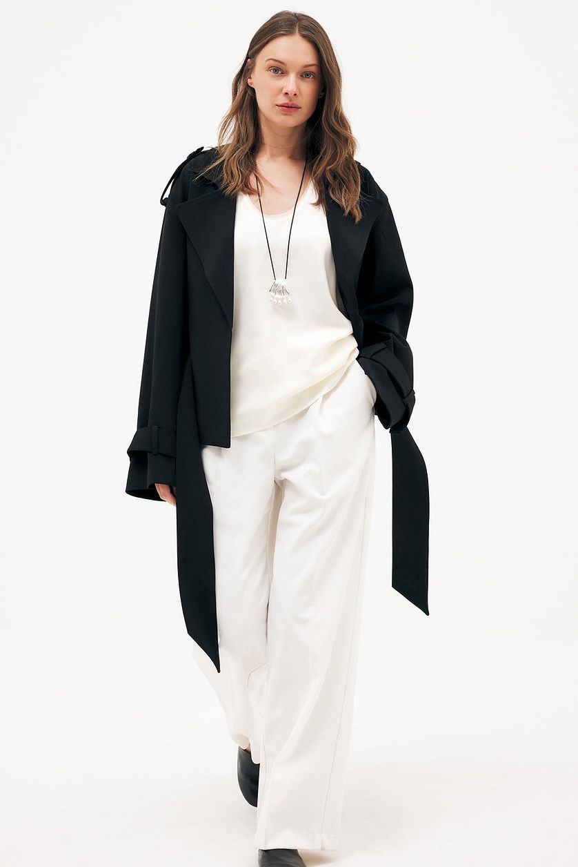 Trench Soft Belted - Nero