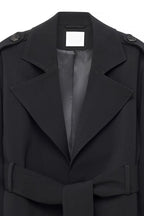 Trench Soft Belted - Nero