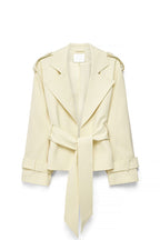 Trench Soft Belted - Jaune Clair