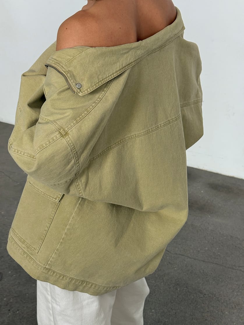 Veste Cargo - Beige