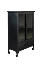 Ferre M - Wardrobe - Fir veneer - Black