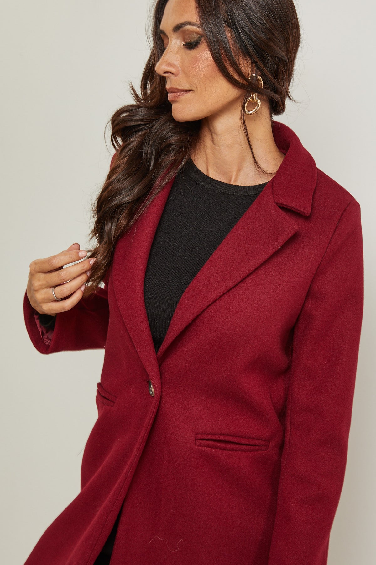 Manteau - Bordeaux