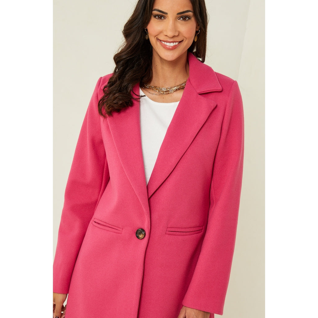 Coat 7330 - Fuchsia