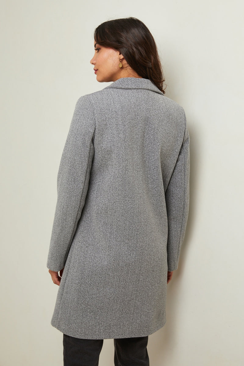 Coat 7330 - Grey
