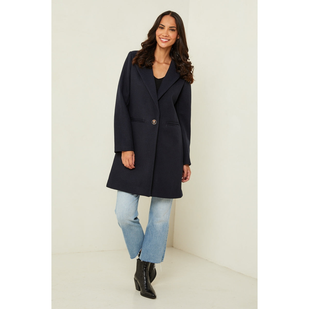 Coat 7330 - Navy