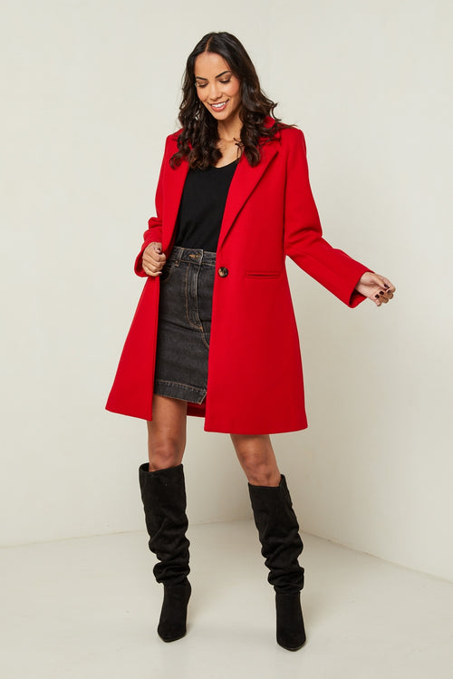 Coat 7330 - Red