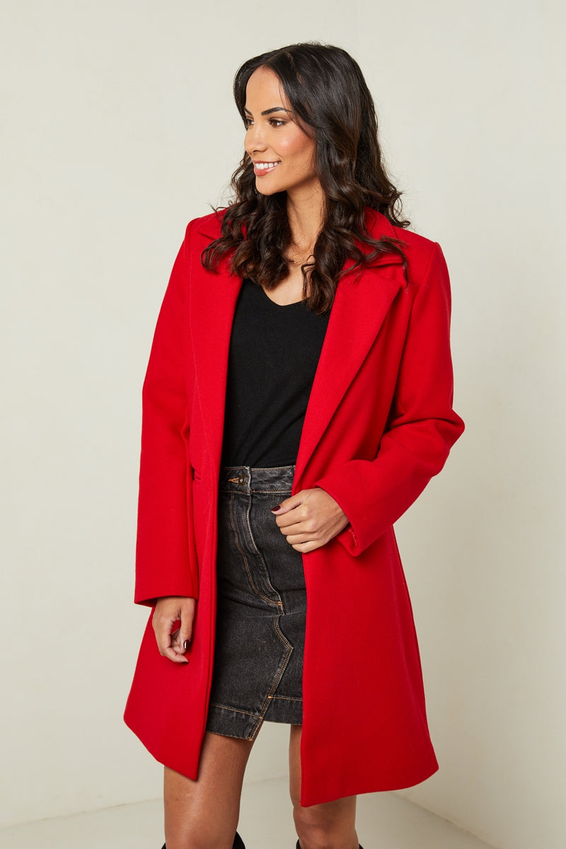 Coat 7330 - Red