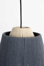 Yumi - Pendant light - Polyester - Blue