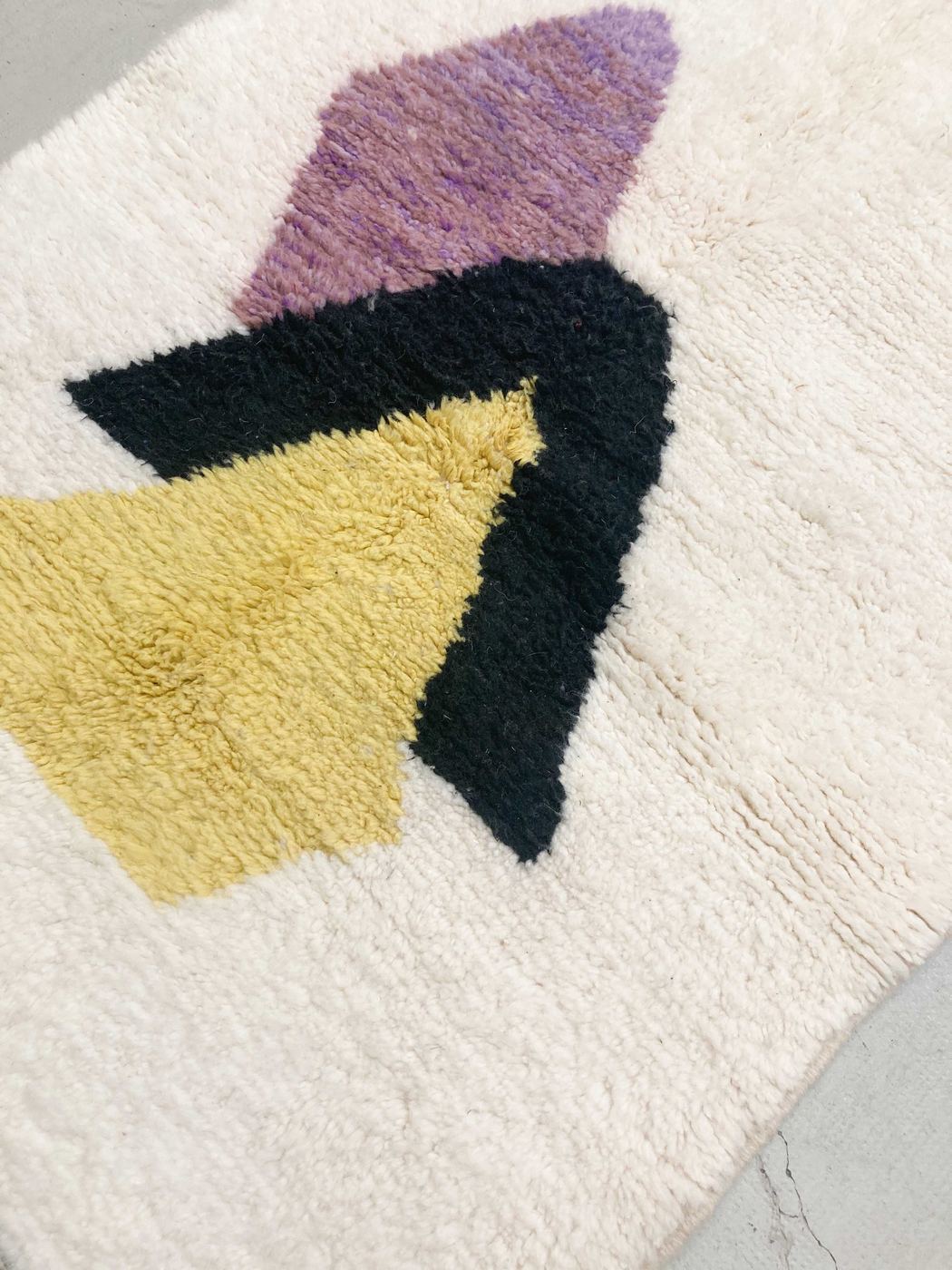 Alfombra bereber marroquí Beni Ouarain 1,47 × 1,08 m