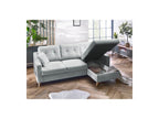 Corner Sofa Bed with Storage Sweden - Right-Hand Corner