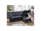 Corner Sofa Bed with Storage Sweden - Right-Hand Corner