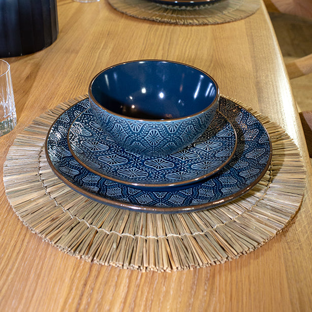 Paros - Lote De 4 Individuales De Mesa - Ratán - Natural