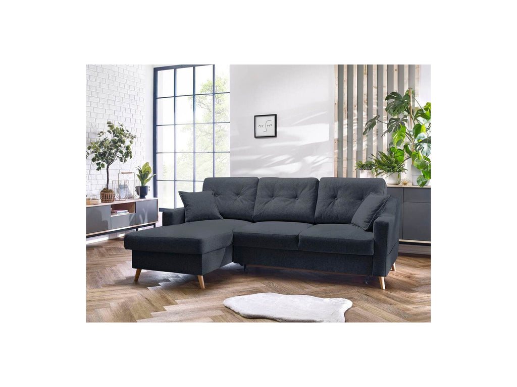 Sofá esquinero convertible con arcón Sweden - Esquina izquierda