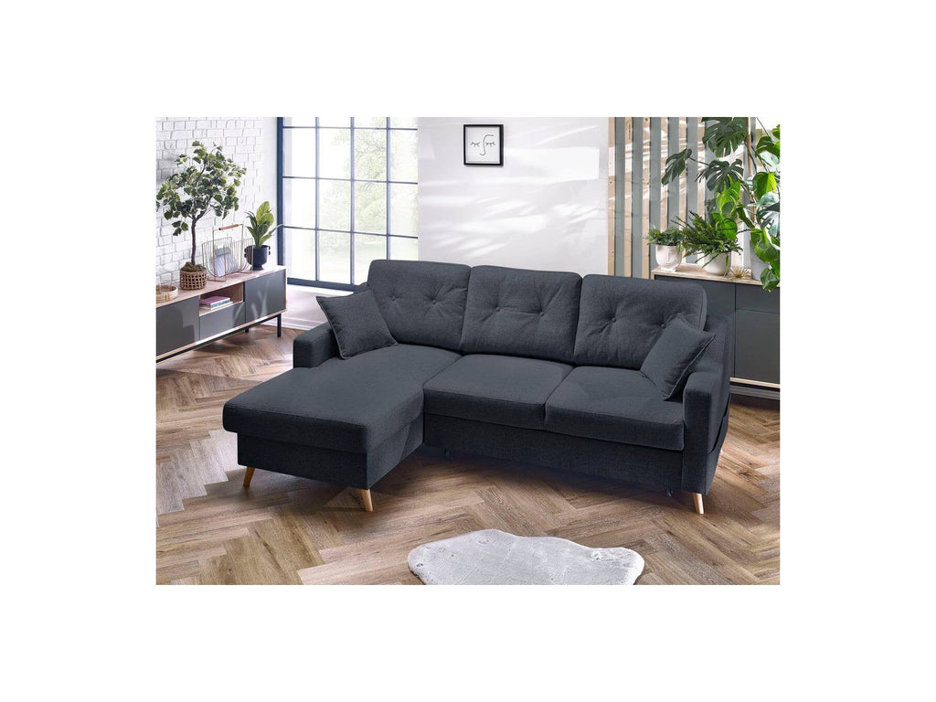 Sofá esquinero convertible con arcón Sweden - Esquina izquierda