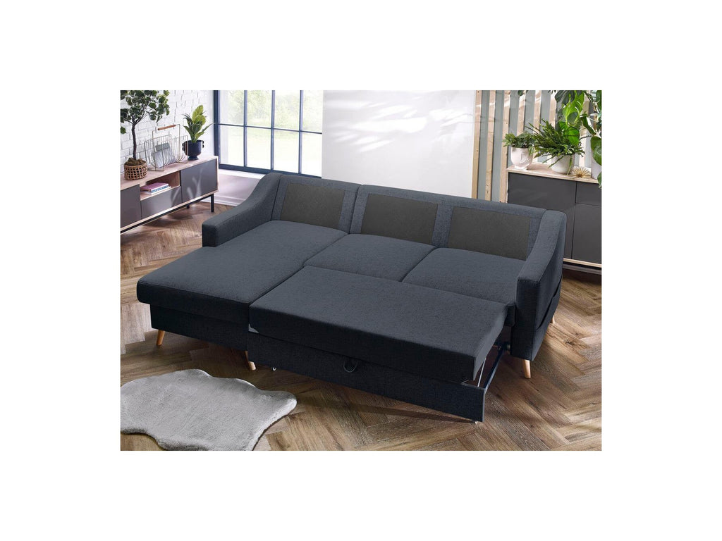 Sofá esquinero convertible con arcón Sweden - Esquina izquierda