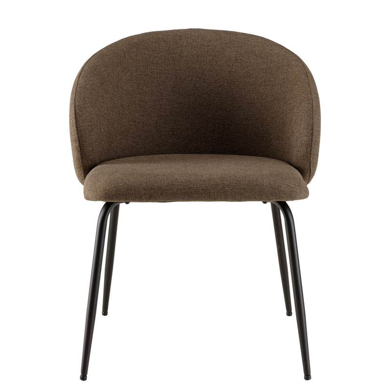 Tom - Lot De 2 Chaises - Marron