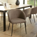 Tom - Lot De 2 Chaises - Marron