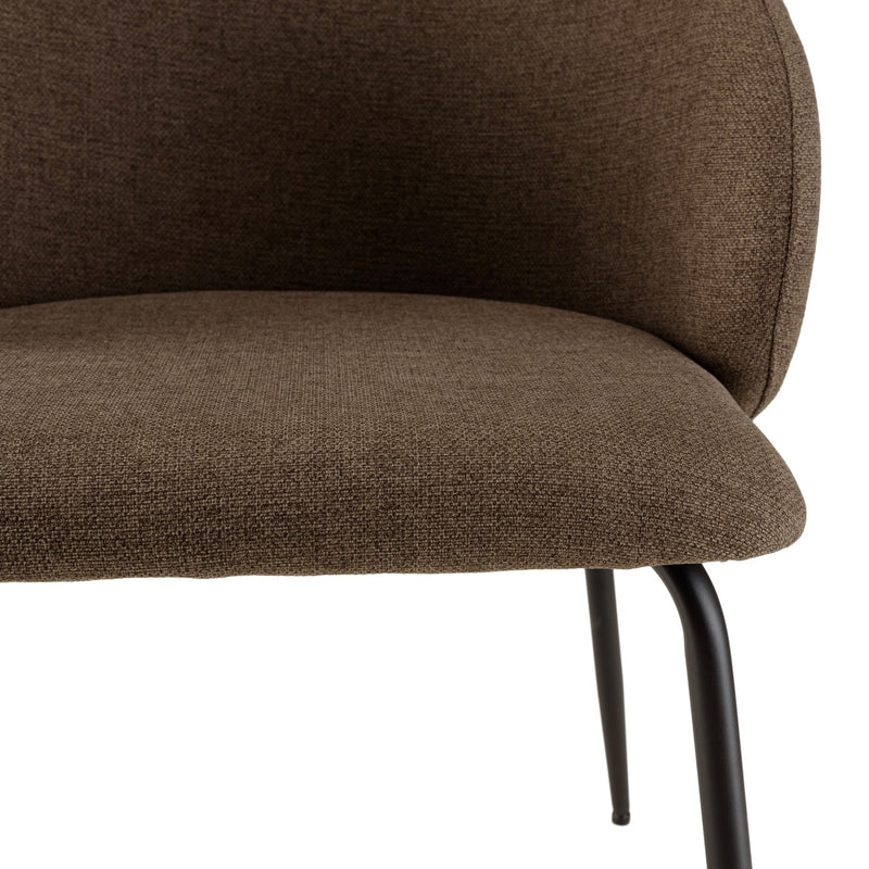 Tom - Lot De 2 Chaises - Marron