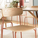 Tom - Set of 2 Chairs - Terracotta