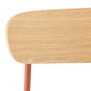 Tom - Set of 2 Chairs - Terracotta