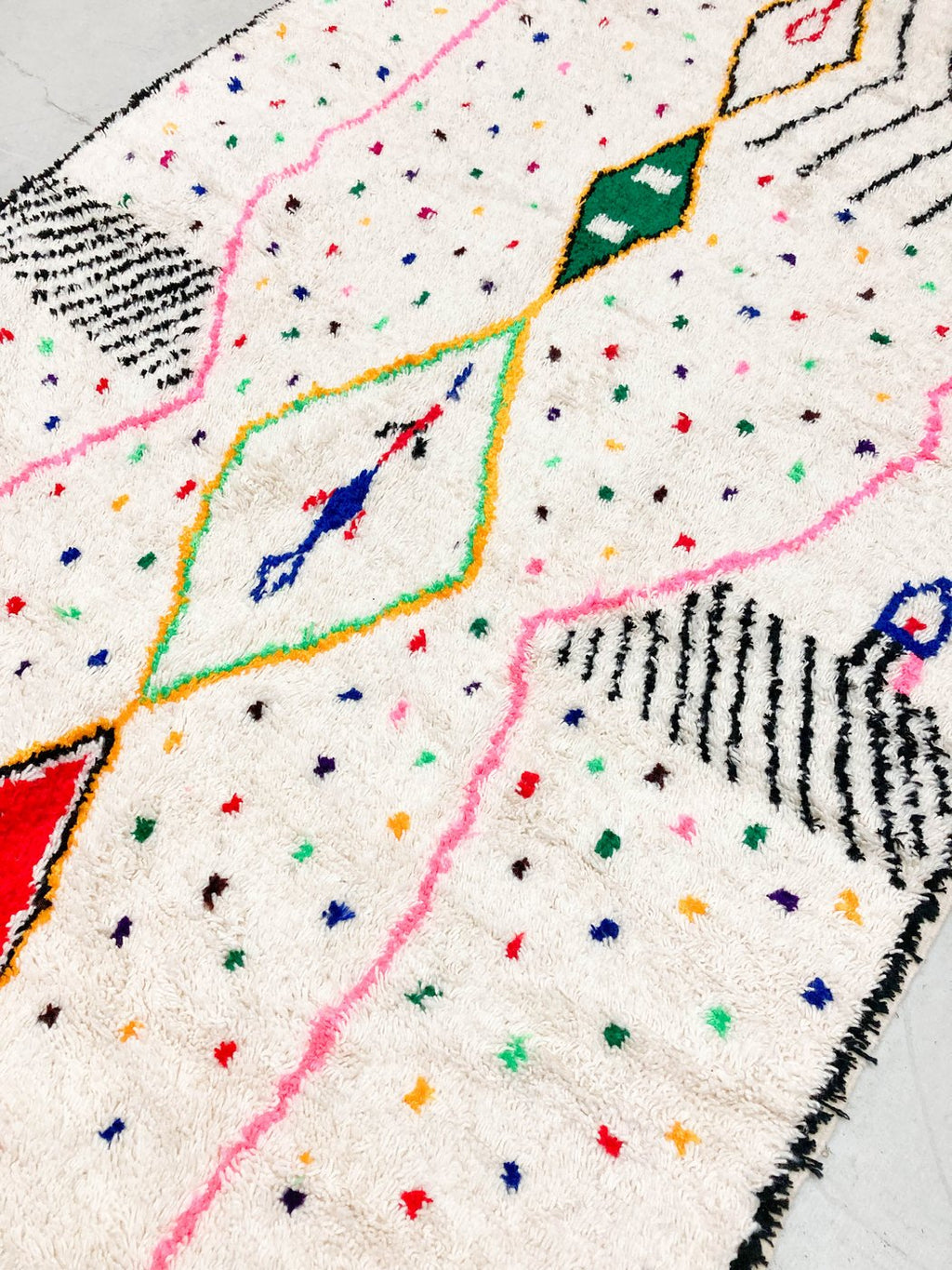 Alfombra bereber marroquí Azilal 3,17 × 2,03 m