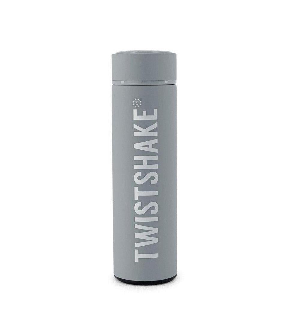 Bouteille D'Eau Chaude Ou Froide 420 Ml - Gris Pastel