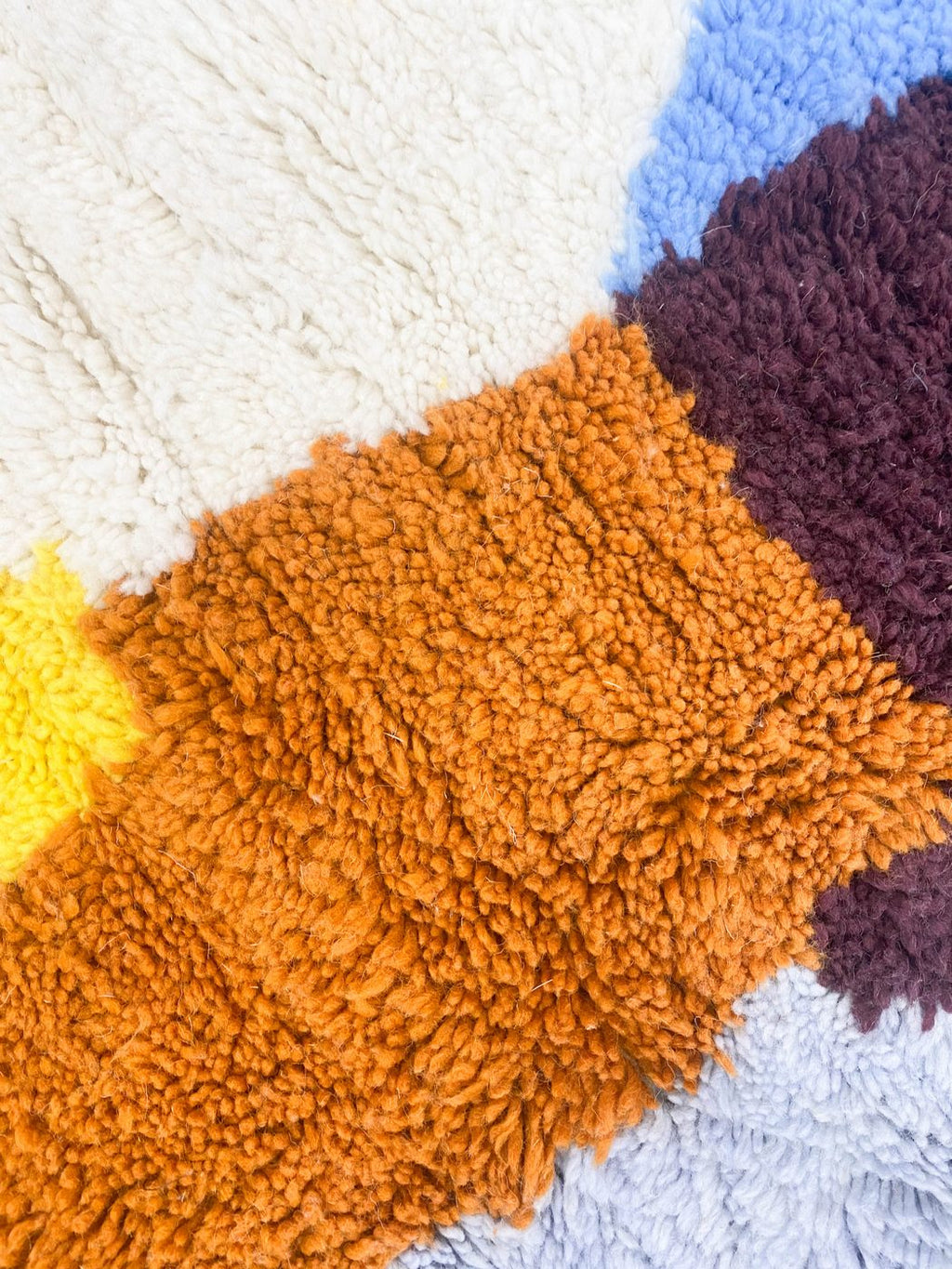Moroccan Beni Ouarain Berber rug 2.54 × 1.50 m