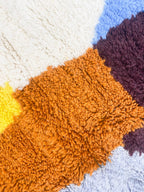 Moroccan Beni Ouarain Berber rug 2.54 × 1.50 m