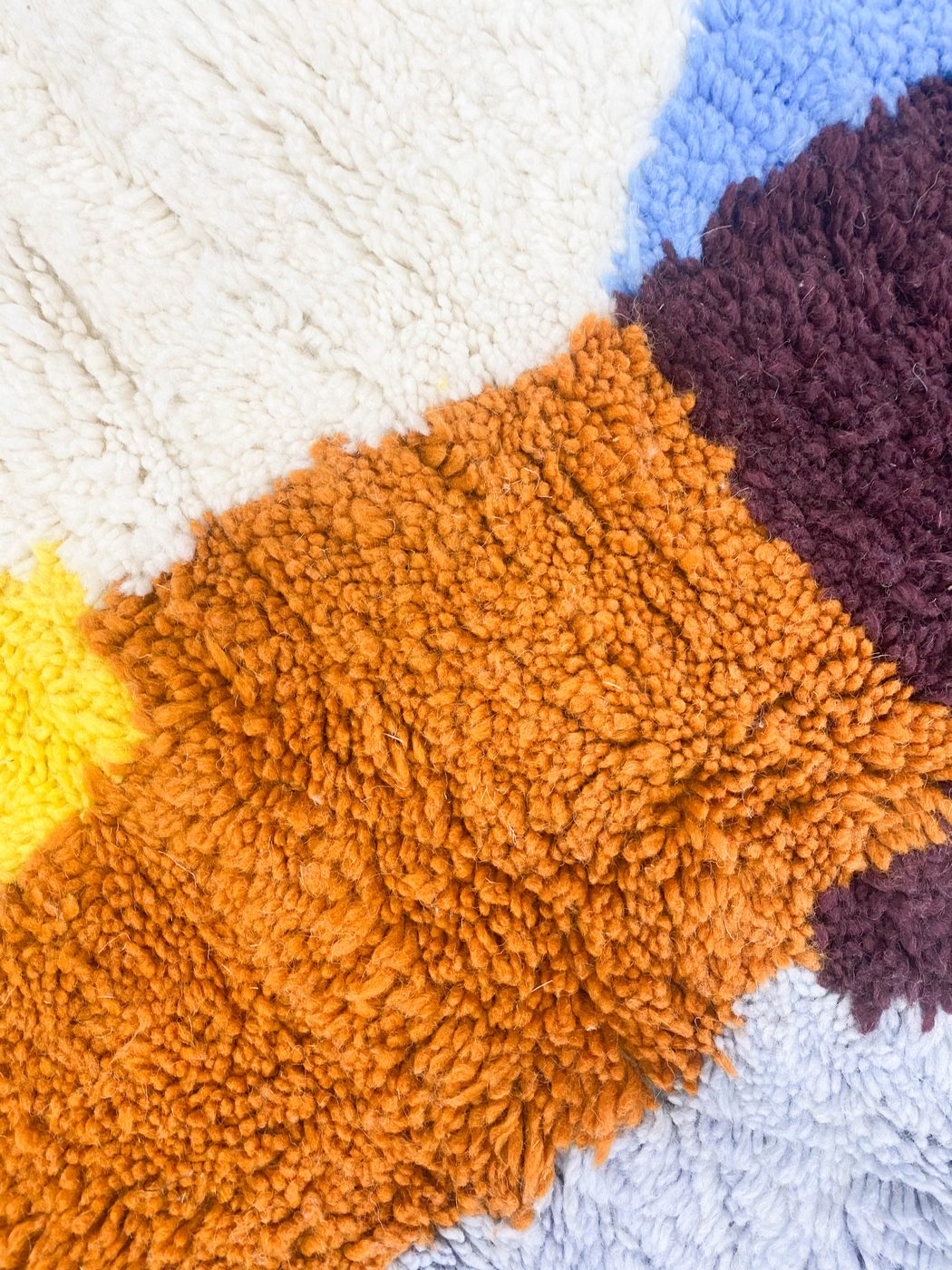 Moroccan Beni Ouarain Berber rug 2.54 × 1.50 m