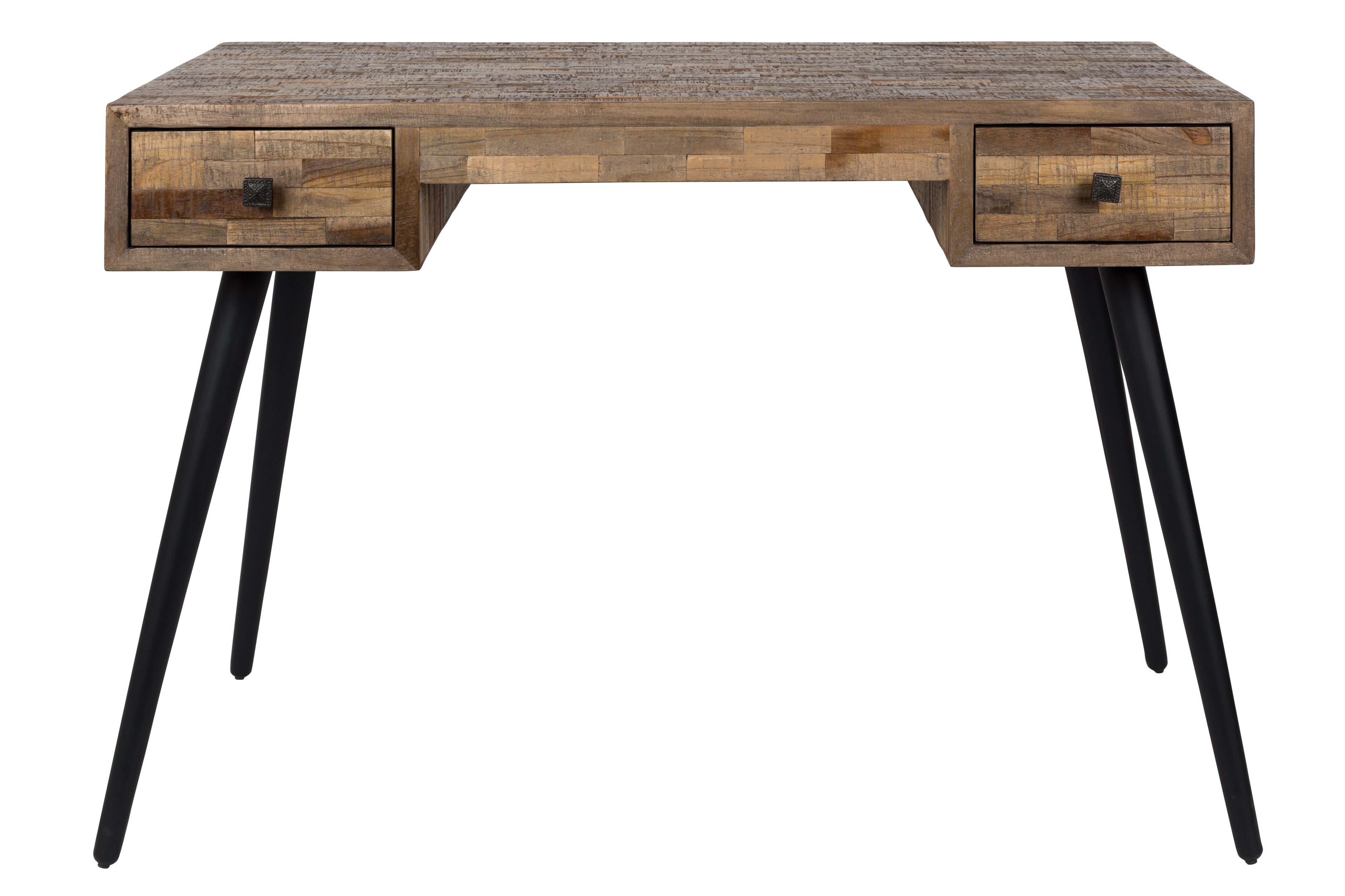 Leo - Desk - Teak - Brown