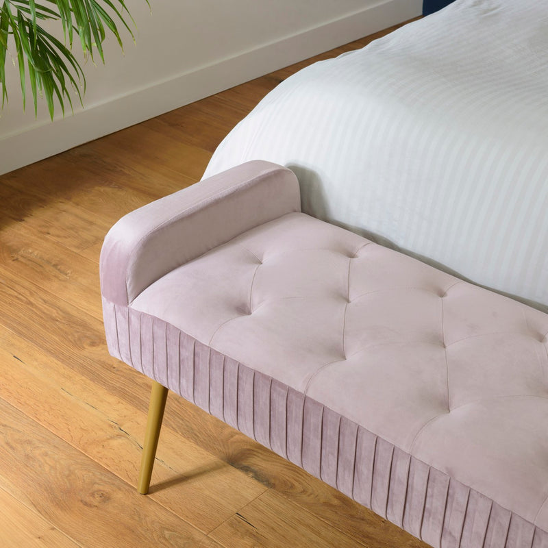 Agathe - Banc - Rose