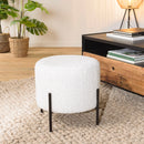 Agathe - Tabouret - Blanc