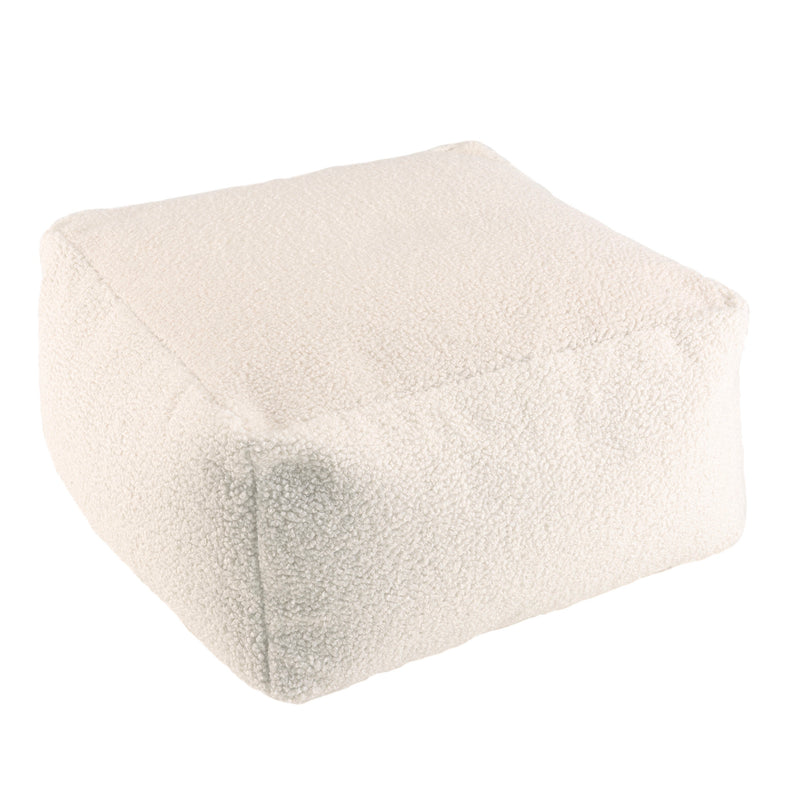 Agathe - Pouf - Blanc