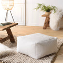 Agathe - Pouf - Blanc