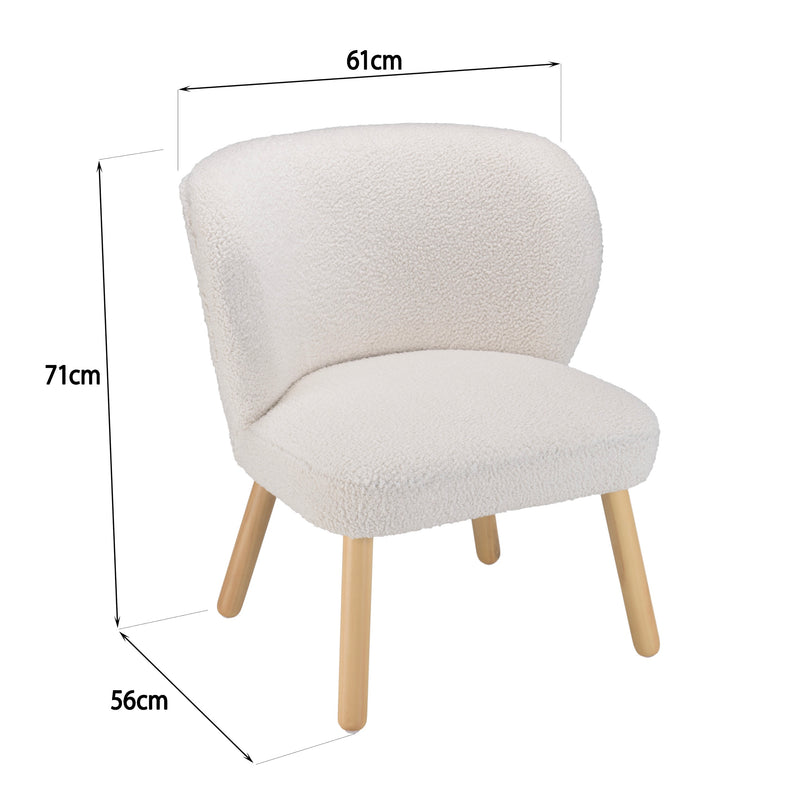 Agathe - Fauteuil - Blanc