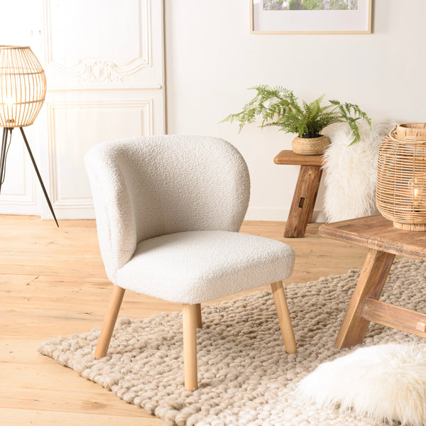 Agathe - Armchair - White