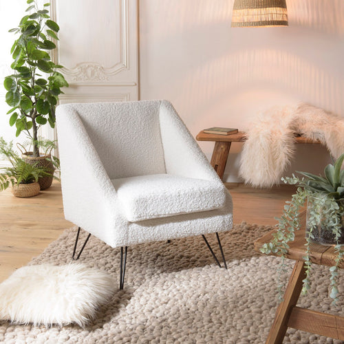 Agathe - Fauteuil - Blanc