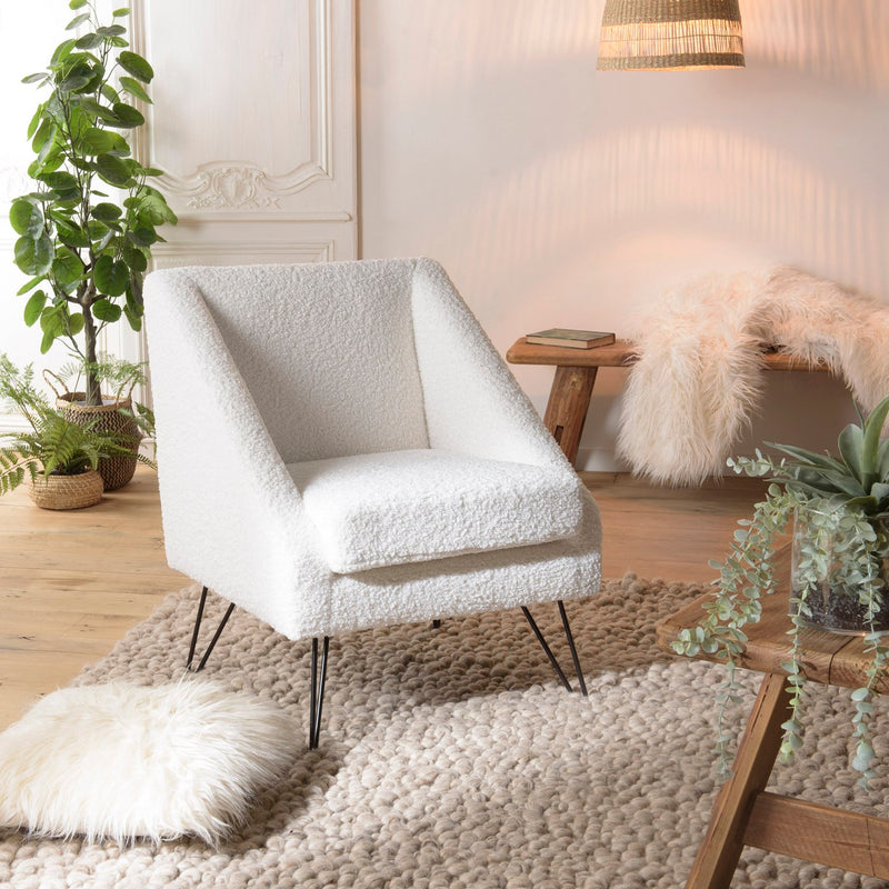 Agathe - Fauteuil - Blanc