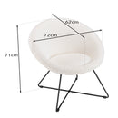 Agathe - Fauteuil - Blanc