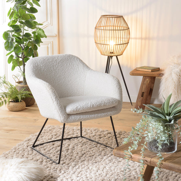 Agathe - Armchair - White