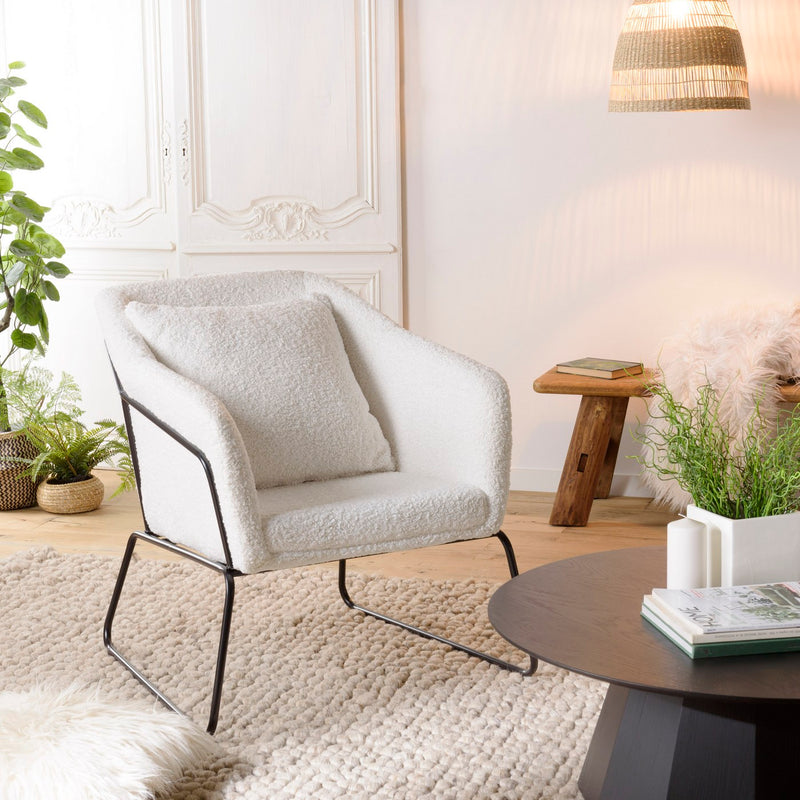 Agathe - Fauteuil - Blanc