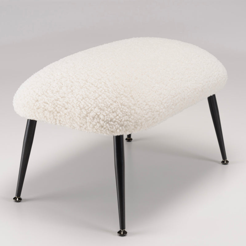 Agathe - Tabouret - Blanc