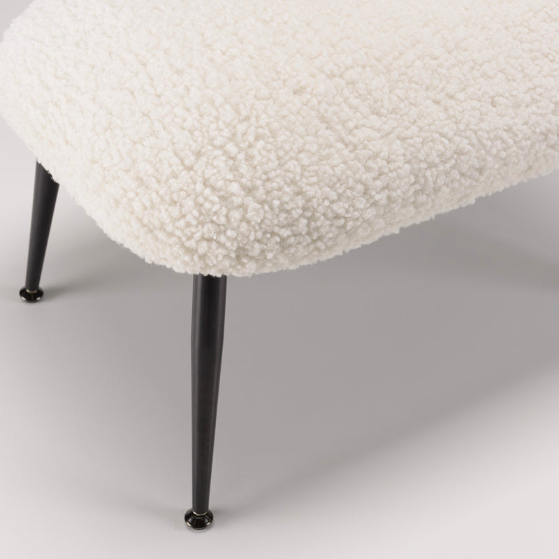 Agathe - Tabouret - Blanc