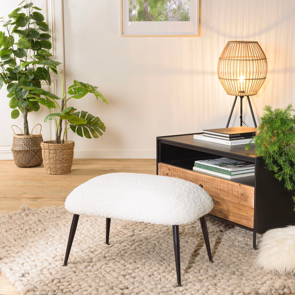 Agathe - Stool - White