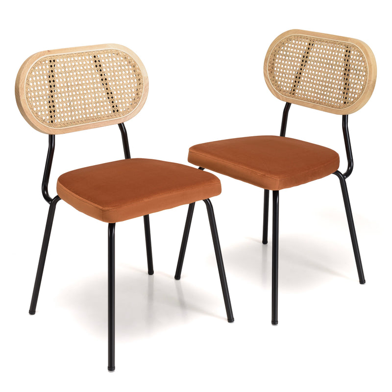 Agathe - Lot De 2 Chaises - Bois Clair