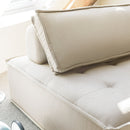 Agathe - Pouf - Beige